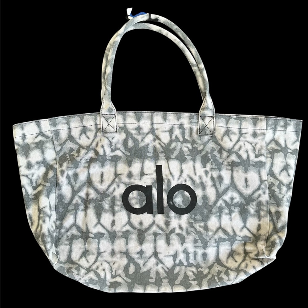 ALO Yoga Black and Gray Women's Tote Bag